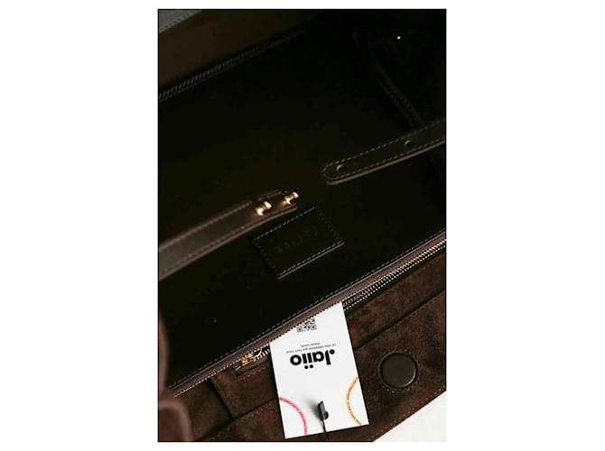 Autre Marque Borsa tote marrone - vista 7