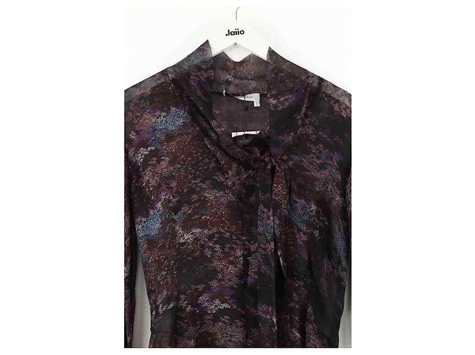 Saint Laurent Abito in seta nero - vista 2
