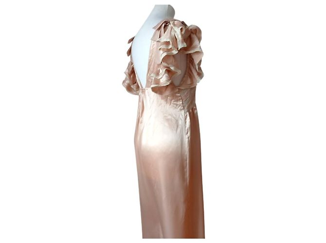 Autre Marque Rosa Spitzen Unterhemd Pink - Ansicht 4