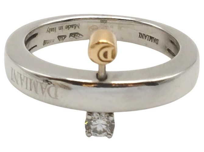 Anello Damiani con Diamante - vista 2
