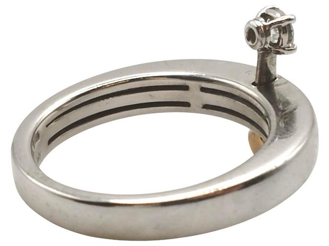 Anello Damiani con Diamante - vista 5
