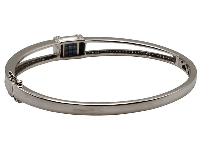 Autre Marque Bracciale in oro bianco con diamanti - vista 10