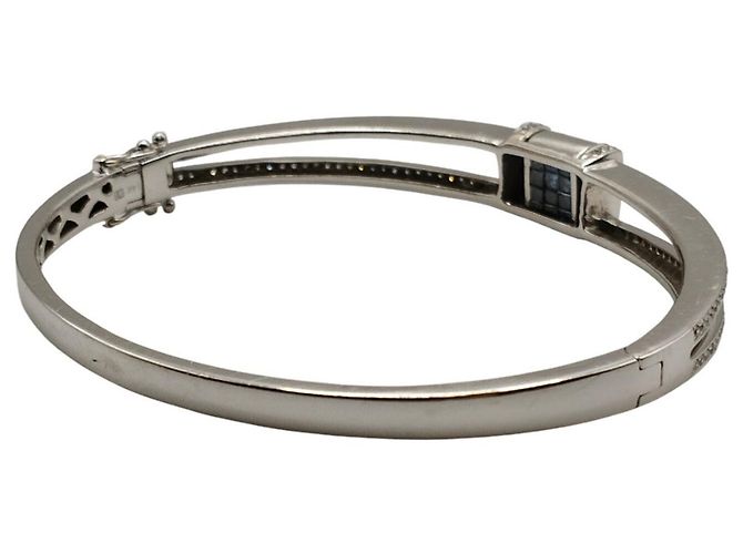 Autre Marque Bracciale in oro bianco con diamanti - vista 9