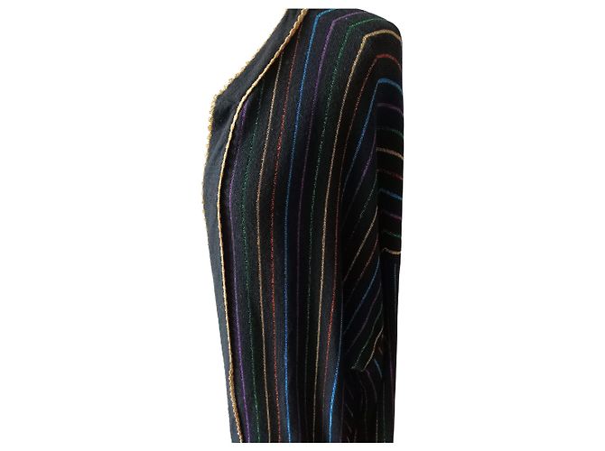 Gucci Jacke aus schwarzer Wolle - Ansicht 2