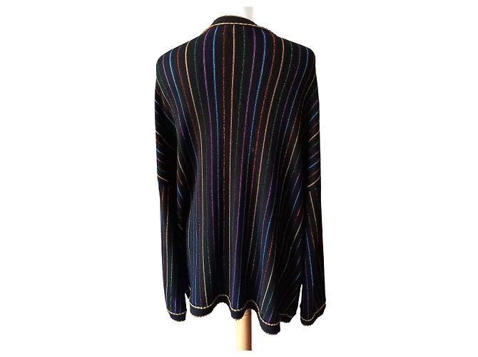 Gucci Jacke aus schwarzer Wolle - Ansicht 4
