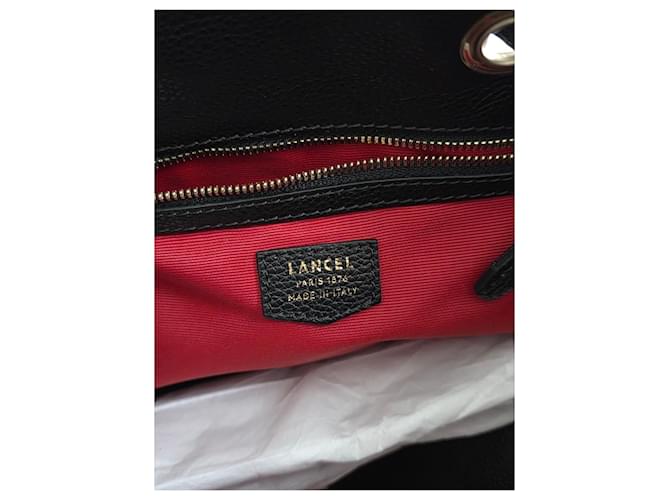 Le Huit Borsa a secchiello Lancel Huit GM in pelle nera Nero - vista 10