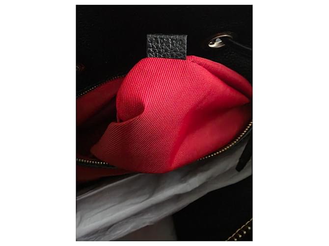 Le Huit Borsa a secchiello Lancel Huit GM in pelle nera Nero - vista 12