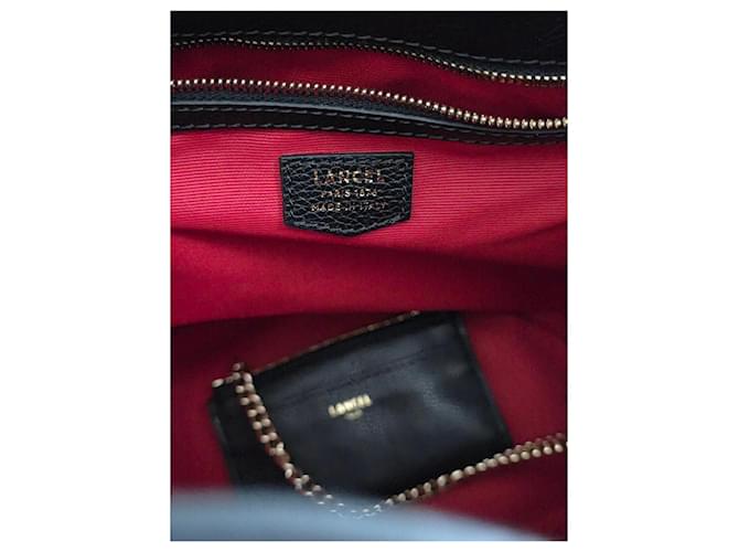 Le Huit Borsa a secchiello Lancel Huit GM in pelle nera Nero - vista 14