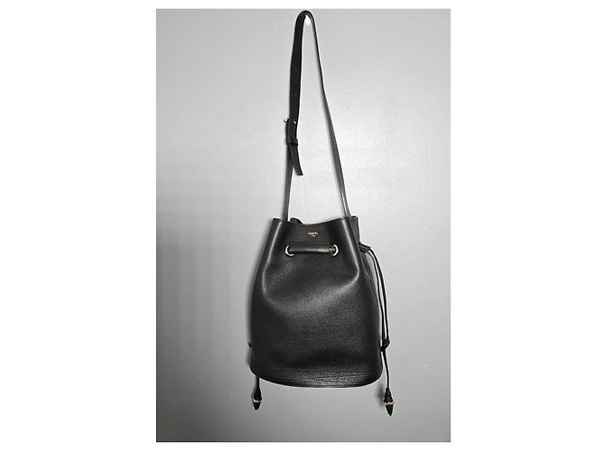 Le Huit Borsa a secchiello Lancel Huit GM in pelle nera Nero - vista 16