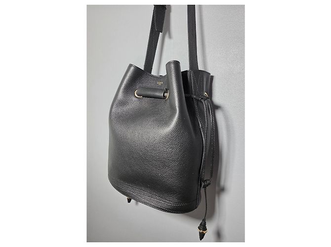 Le Huit Borsa a secchiello Lancel Huit GM in pelle nera Nero - vista 19