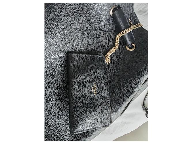 Le Huit Borsa a secchiello Lancel Huit GM in pelle nera Nero - vista 4