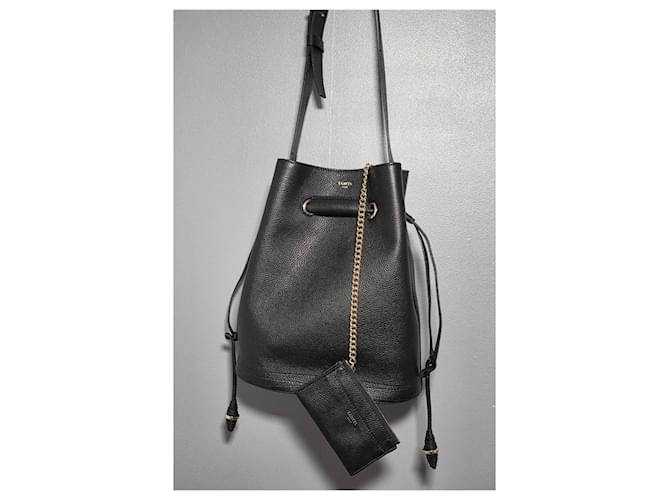 Le Huit Borsa a secchiello Lancel Huit GM in pelle nera Nero - vista 5
