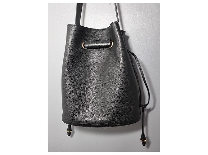 Le Huit Borsa a secchiello Lancel Huit GM in pelle nera Nero - vista 8