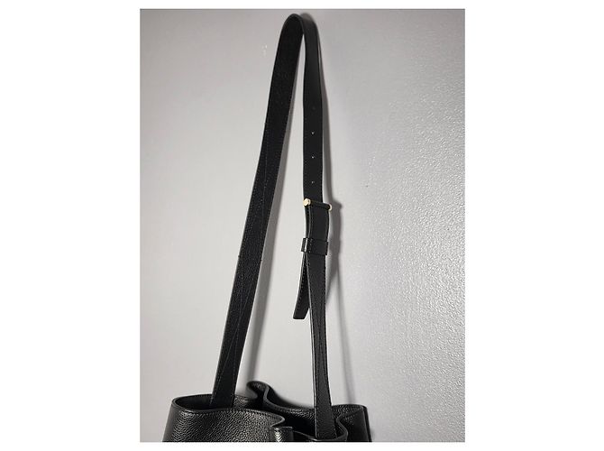 Le Huit Borsa a secchiello Lancel Huit GM in pelle nera Nero - vista 9