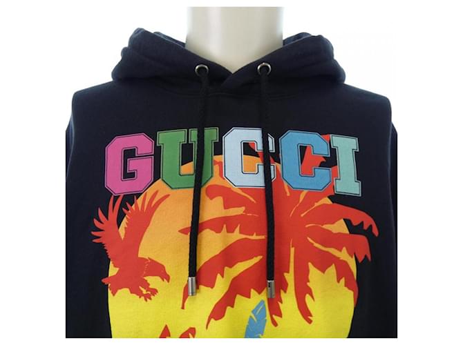 Sudadera de algodón Gucci Negro - vista 5