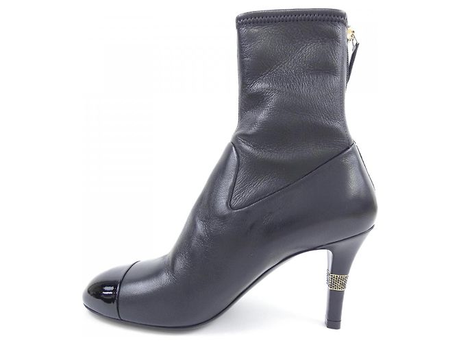 Timeless Stivali Chanel G39406 Nero - vista 2