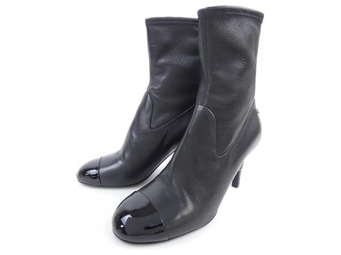 Timeless Stivali Chanel G39406 Nero - vista 3