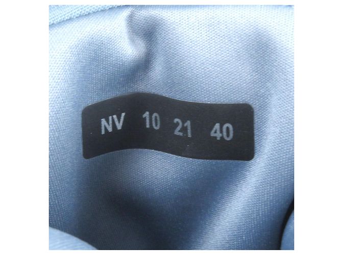 Stivali in nylon obliquo Dior Peter Doig Blu Blu chiaro - vista 10