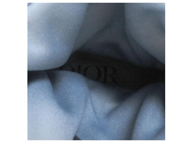 Stivali in nylon obliquo Dior Peter Doig Blu Blu chiaro - vista 9