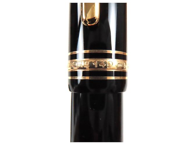 Pluma Montblanc Meisterstück Au750 Negro - vista 11