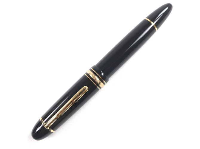 Pluma Montblanc Meisterstück Au750 Negro - vista 3