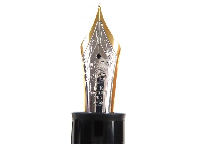 Pluma Montblanc Meisterstück Au750 Negro - vista 6