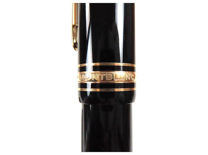 Pluma Montblanc Meisterstück Au750 Negro - vista 9