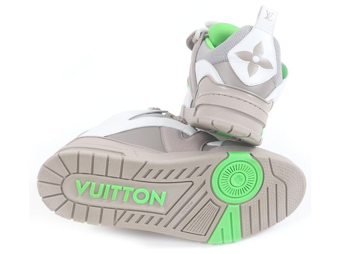 Ledersneaker Louis Vuitton LV Skate Line Grau - Ansicht 5