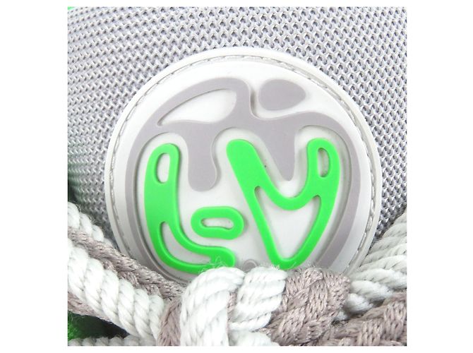 Ledersneaker Louis Vuitton LV Skate Line Grau - Ansicht 7
