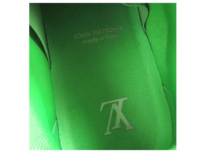 Ledersneaker Louis Vuitton LV Skate Line Grau - Ansicht 8
