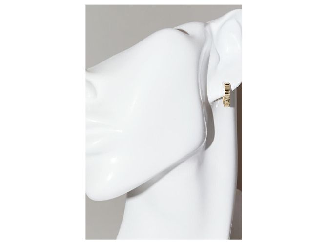 Autre Marque Au750 Ohrringe Golden - Ansicht 2