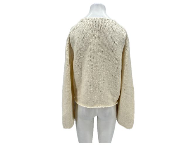 Autre Marque JAJAIN THE MOMENT Wollpullover Creme M Beige - Ansicht 2
