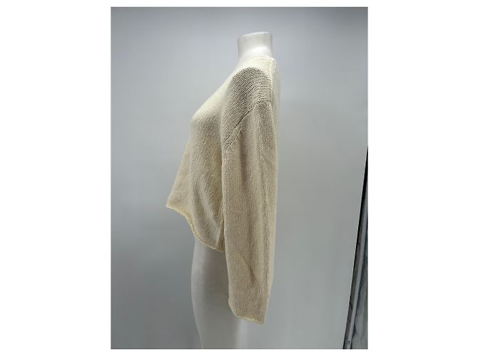 Autre Marque JAJAIN THE MOMENT Wollpullover Creme M Beige - Ansicht 4