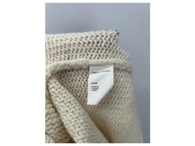 Autre Marque JAJAIN THE MOMENT Wollpullover Creme M Beige - Ansicht 5