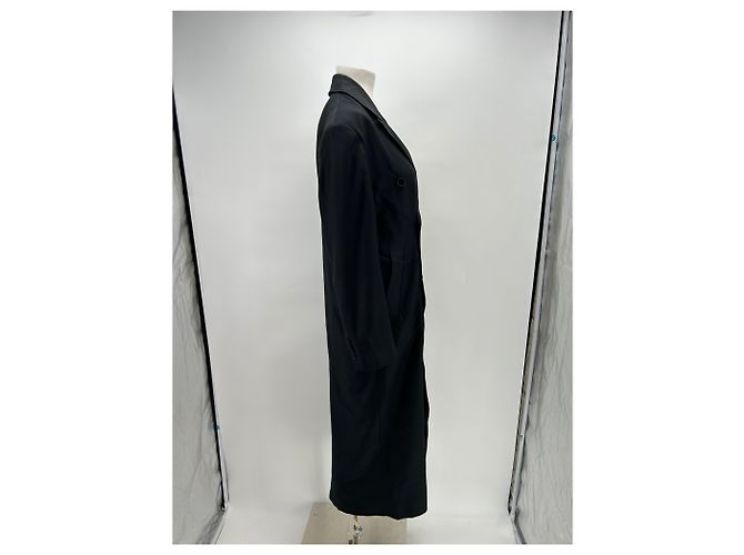 Autre Marque Blazer largo negro "Maisun" en lana - vista 3