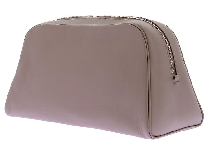 Autre Marque Borsa pochette taupe in pelle Marrone - vista 4
