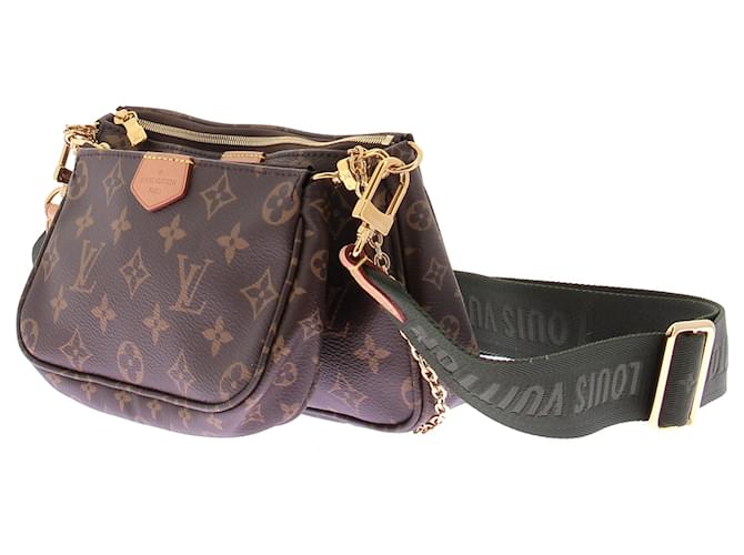 Louis Vuitton Borsa a spalla 'Multi Pochette' monogramma marrone - vista 5