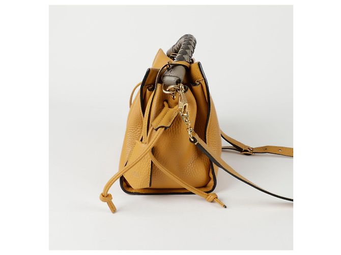 Mulberry hh6267 borsa tote piccola iris a spalla Giallo - vista 4