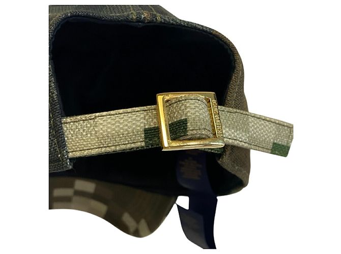 Cappello Damouflage Louis Vuitton Verde - vista 7
