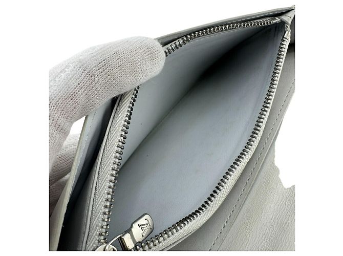 Cartera Larga Brazza N60335 de Louis Vuitton Blanco - vista 8