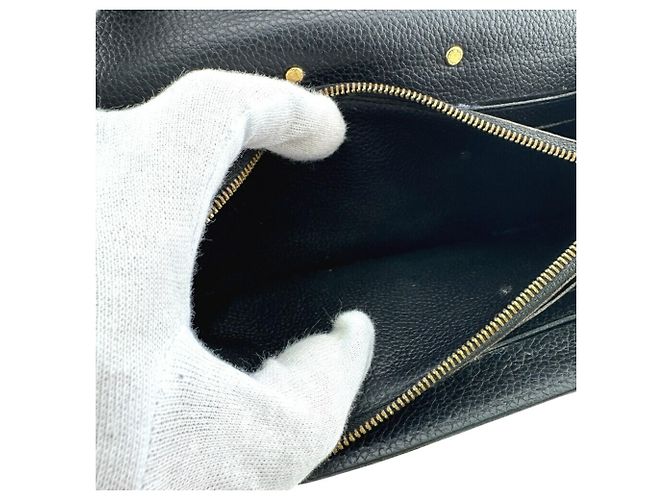 Louis Vuitton Monogramm Langbörse - Portefeuille Pallas Braun Schwarz - Ansicht 11