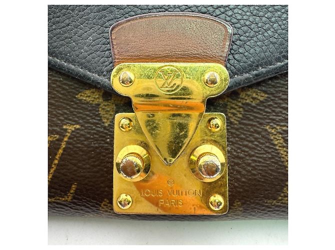 Louis Vuitton Monogramm Langbörse - Portefeuille Pallas Braun Schwarz - Ansicht 14