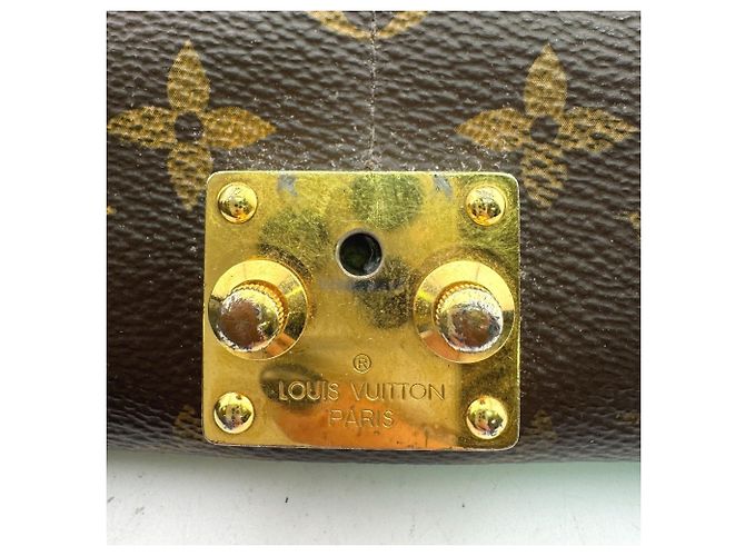 Louis Vuitton Monogramm Langbörse - Portefeuille Pallas Braun Schwarz - Ansicht 15