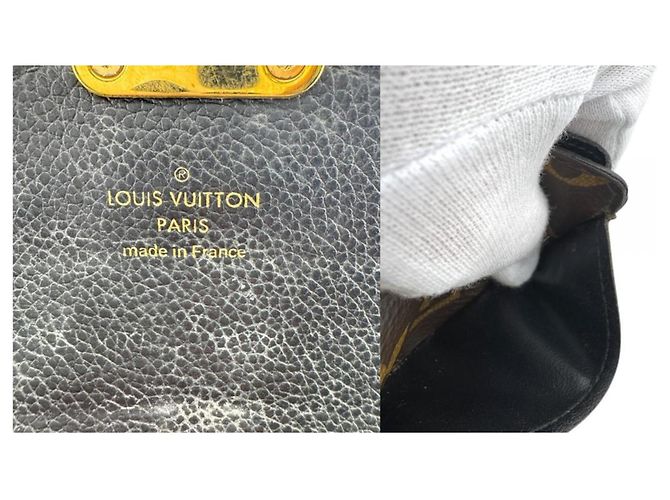 Louis Vuitton Monogramm Langbörse - Portefeuille Pallas Braun Schwarz - Ansicht 16
