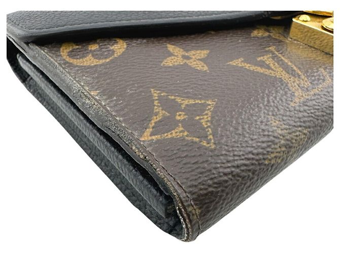 Louis Vuitton Monogramm Langbörse - Portefeuille Pallas Braun Schwarz - Ansicht 3