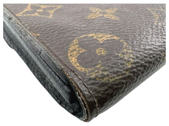 Louis Vuitton Monogramm Langbörse - Portefeuille Pallas Braun Schwarz - Ansicht 5
