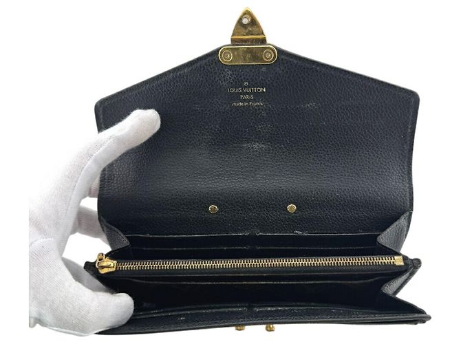 Louis Vuitton Monogramm Langbörse - Portefeuille Pallas Braun Schwarz - Ansicht 9