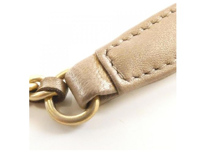 Borsa a Spalla Chanel Coco Boy Line 92654 D'oro - vista 7