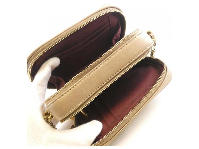 Borsa a Spalla Chanel Coco Boy Line 92654 D'oro - vista 9