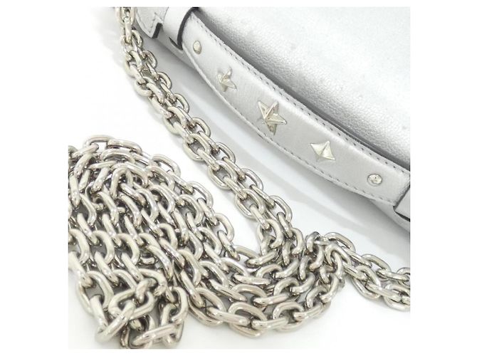 Bolsa Very Chain Louis Vuitton M43201 Prata - vista 8